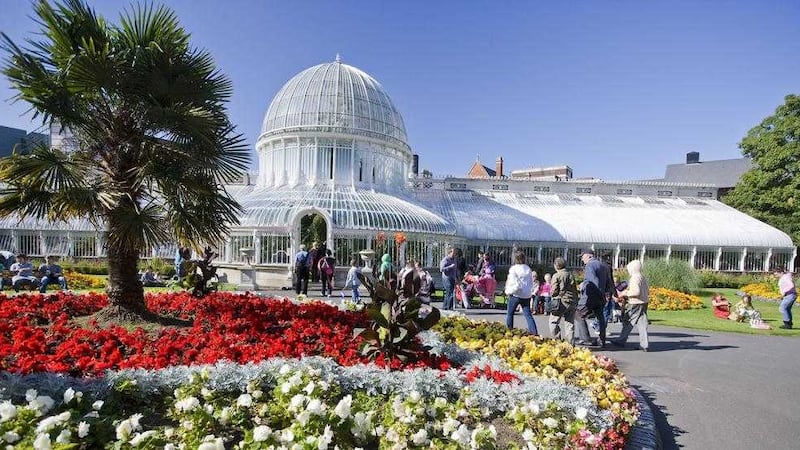 The Palm House is home to wonderful collections of tropical plants 