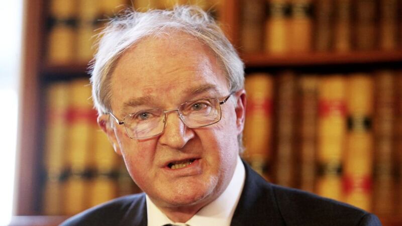 Lord Chief Justice Sir Declan Morgan has criticised the impact of Stormont&#39;s collapse on the hyponatraemia inquiry. Picture by Hugh Russell 