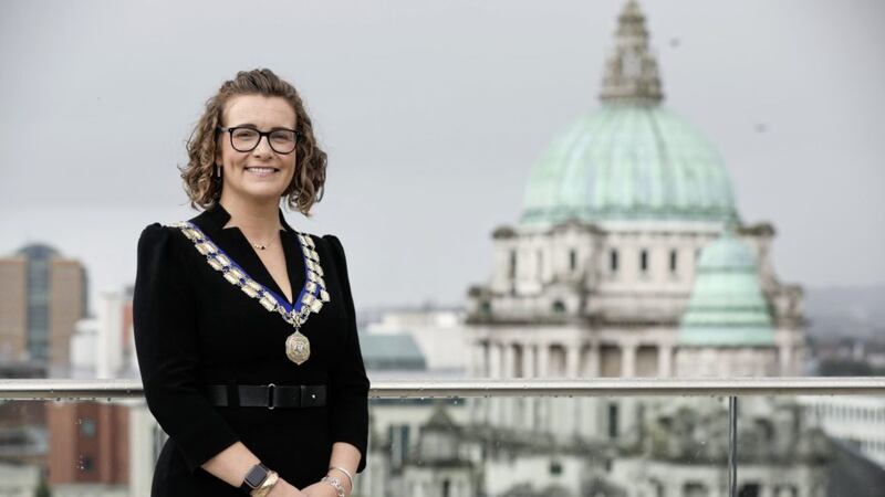 New Belfast Chamber president Alana Coyle. Picture: Kelvin Boyes/PressEye 