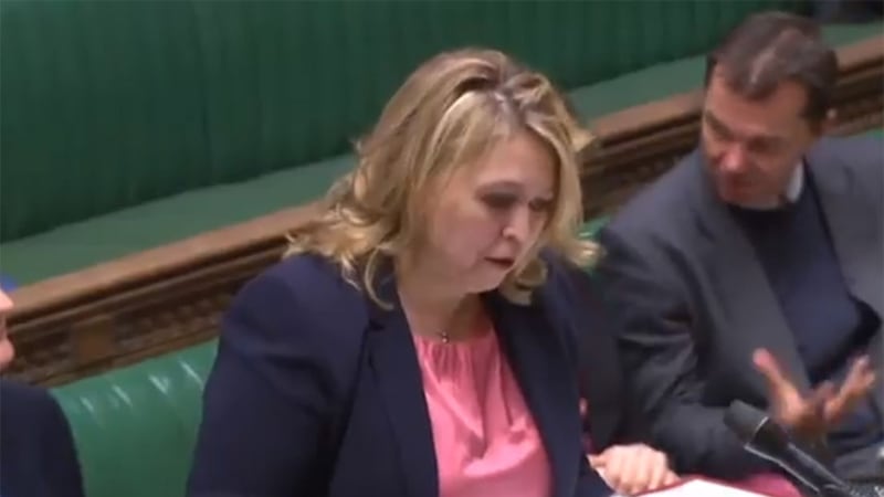 Karen Bradley was speaking in the House of Commons today&nbsp;
