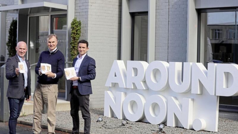 Announcing the deal are (from left) Philip Morgan, sales director at Around Noon; Archie Norman, chairman of Marks &amp; Spencer; and Eddie Murphy, trading director at M&amp;S Ireland 
