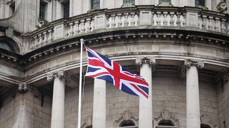 The Union flag flying from Belfast city hall. Picture by Cliff Donaldson 