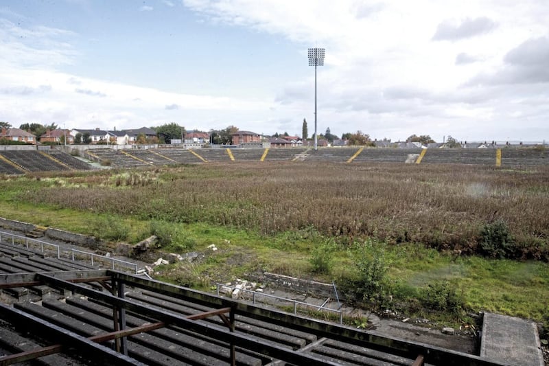 Work has yet to commence on the new Casement Park