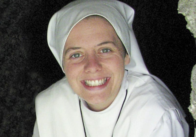 Sister Clare died in an earthquake in Ecuador in April 2016.  