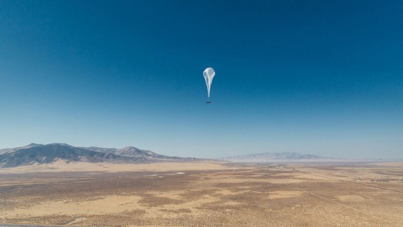 Built by Loon – which is part of Google parent firm Alphabet – the balloons carry internet connectivity to rural areas lacking coverage.