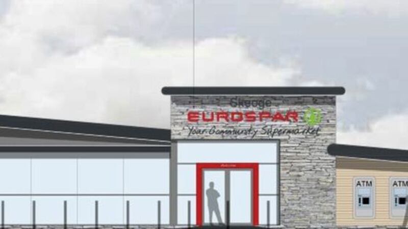 Images of the new Eurospar store in Skeoge, Derry, which is due to open its doors in November 