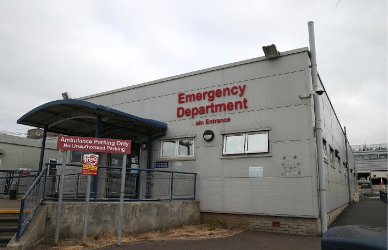 The Emergency Department at the Ulster Hospital in Dundonald.