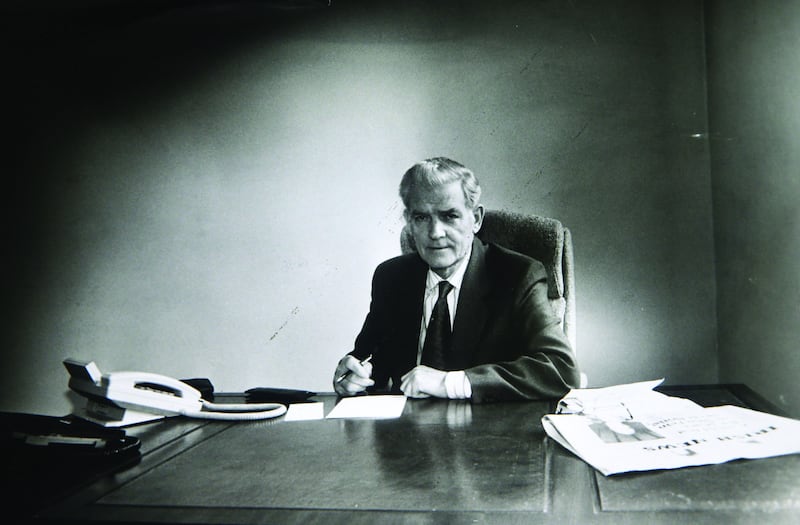 Jim Fitzpatrick, whose lifetime involvement in the Irish News eventually led to him becoming its visionary proprietor from the 1980s. Mr Fitzpatrick died last June 25