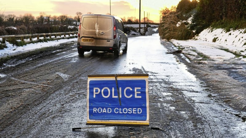 Met Office warns drivers of slippery road conditions