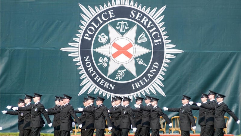 New Police Service of Northern Ireland officers at a graduation ceremony following the completion of training. Picture by Stephen Davison&nbsp;
