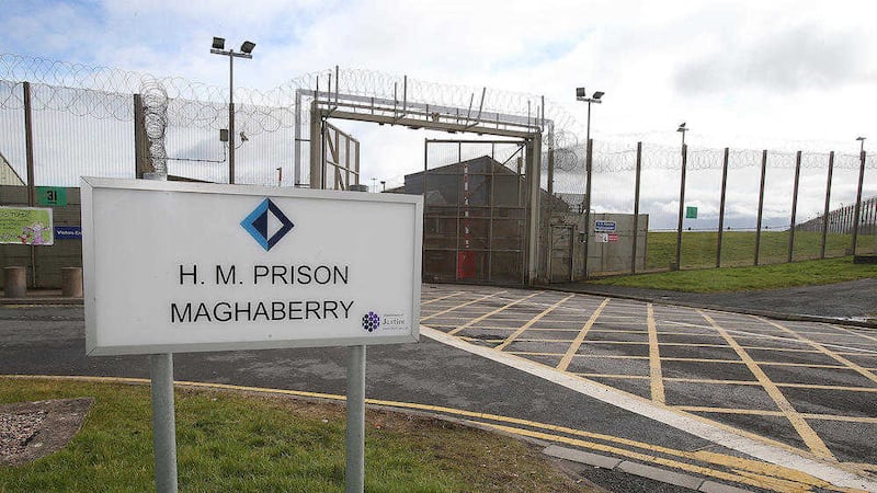 Prison officials from Bahrain have visited Maghaberry Prison in Co Antrim. Picture by Mal McCann 