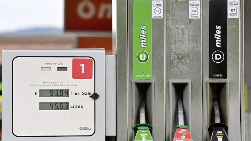 Diesel and petrol prices in Northern Ireland are at an all-time high. Picture by Colm Lenaghan, Pacemaker 