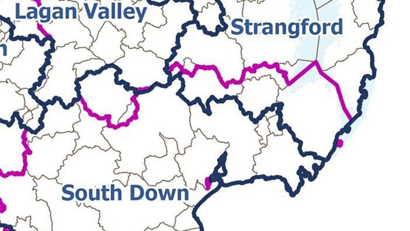 It is proposed to include parts of Lecale in the Strangford constituency  