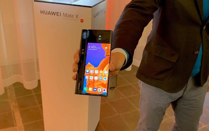 Huawei's foldable smartphone