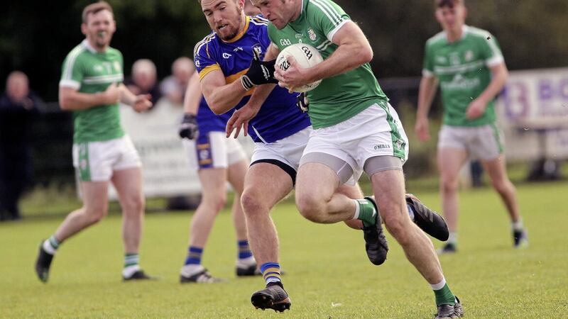 Richard Gowdy says Rossa face a step up in class against Creggan Picture: Seamus Loughran 