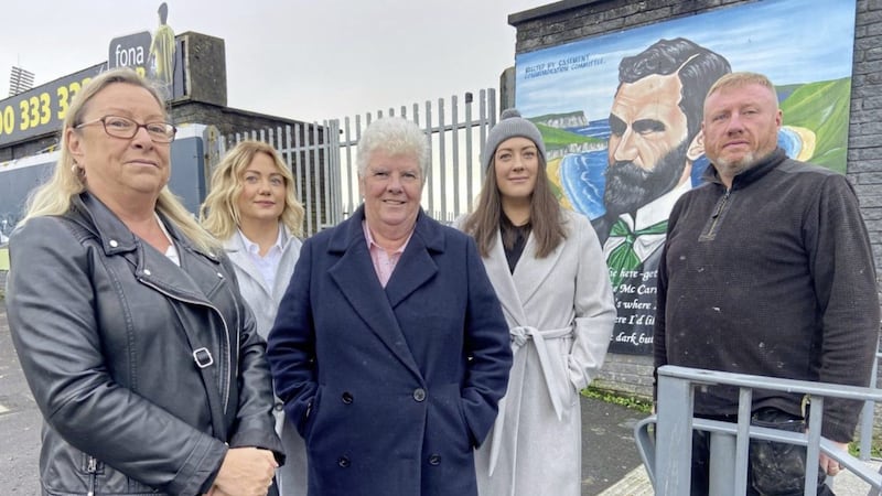 Members of `Concerned Owenvarragh and Mooreland Residents&#39; have said they fully support the redevelopment of Casement Park in west Belfast 