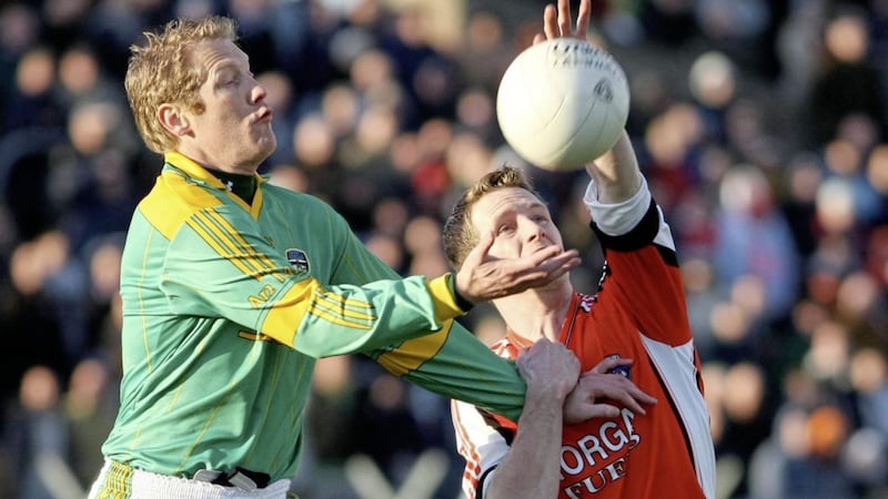 Pace, bravery and high-fielding ability - Meath&#39;s Graham Geraghty had it all, according to former rival Paddy Christie. Picture by Columba O&#39;Hare 