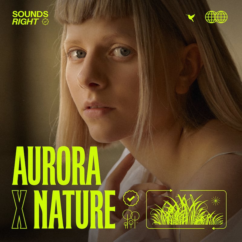 Aurora has collaborated with Nature on a remix of her song A Soul With No King (CREDIT)