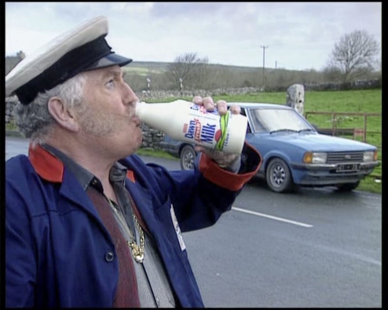 Milkman Pat Mustard in Father Ted