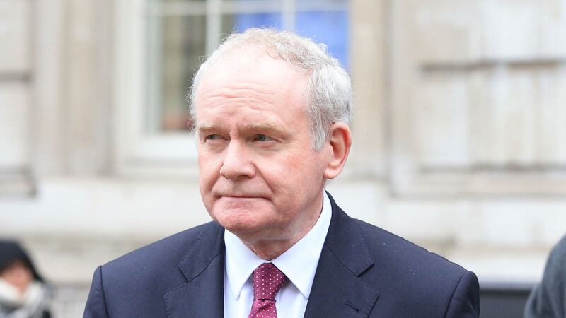 But you don&rsquo;t have to like Martin McGuinness, or Sinn F&eacute;in, to see they need to challenge unionism, even feebly &ndash; even if it amounts to no more than re-declaring their republicanism. Picture by Jonathan Brady, Press Association 