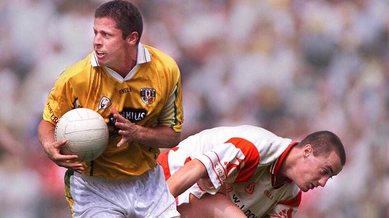 Gear&oacute;id Adams, who played for Antrim for 13 years, brings plenty of experience to his new role