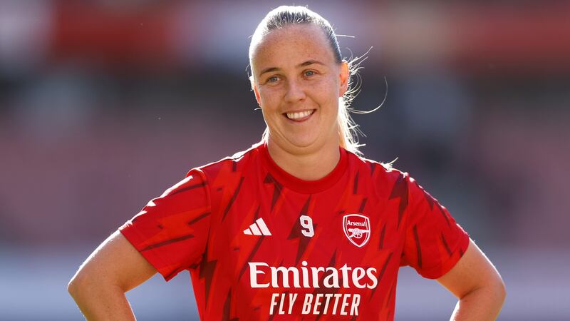 Arsenal striker Beth Mead is back in the England squad (Nigel French/PA)