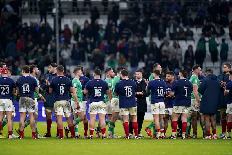 France were hammered by Ireland in their opener
