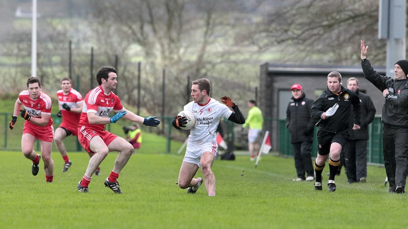 Niall Sludden will make his Championship debut for Tyrone on Sunday &nbsp;