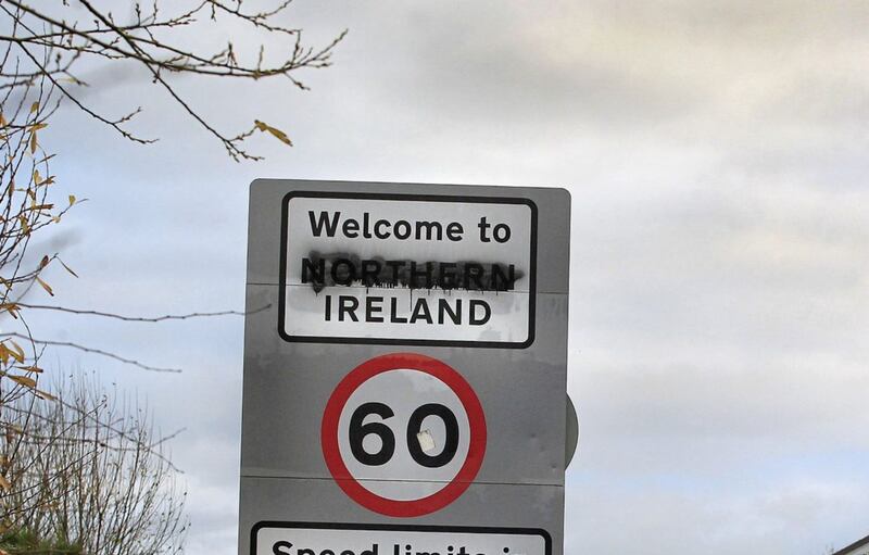 A border crossing between Bridgend in Co Donegal and Derry. Picture by Margaret McLaughlin 
