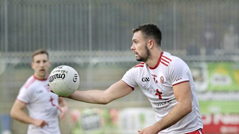 Conor McKenna made an immediate impact upon his return to Gaelic football, but the Tyrone forward knows he has some work to do to before supporters see the best of him. Picture by Margaret McLaughlin 