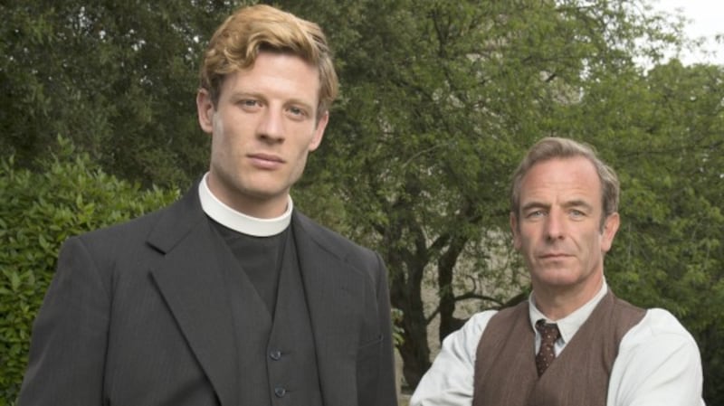 James Norton and Robson Green star in Grantchester