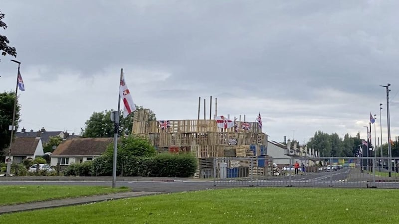 Concerns have been raised about an Eleventh Night bonfire in Limavady  