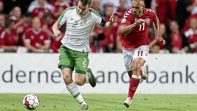 Republic of Ireland&#39;s Seamus Coleman is looking forward to taking on the big names in his side&#39;s Euro 2020 qualifying group 