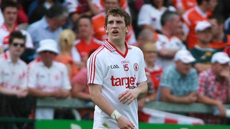 Sean Hackett playing for Tyrone minors 