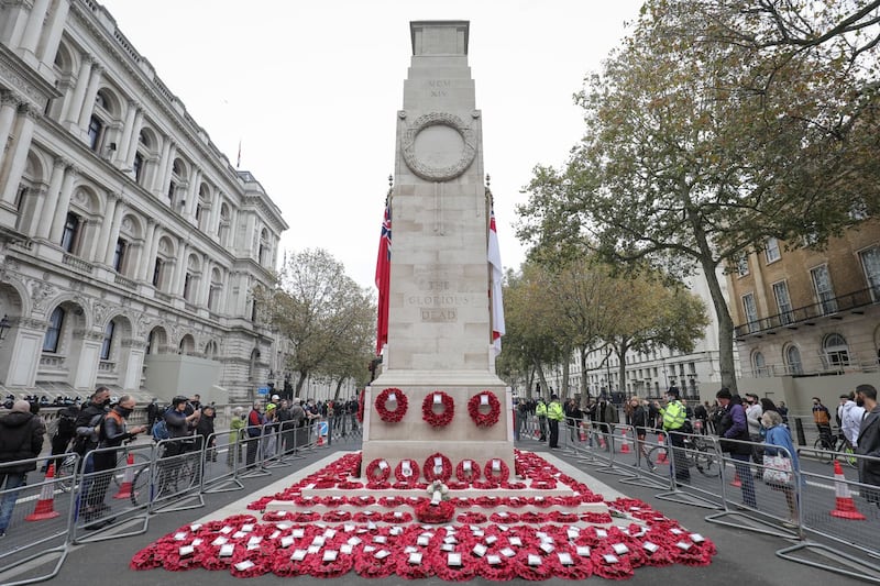 Poppies at the Cenotaph 