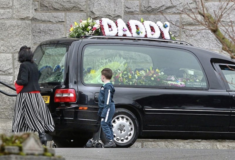 Funeral of Karol Kelly at St Marys Church in Derry. Picture by Margaret McLaughlin 