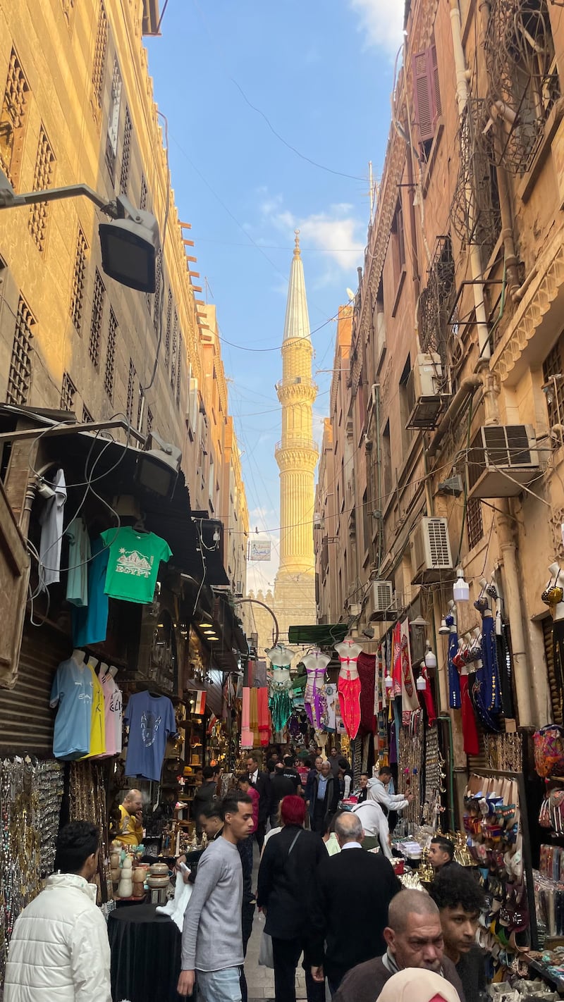 The busy Khan el-Khalili bazaar is the perfect place for visitors to try out their haggling skills