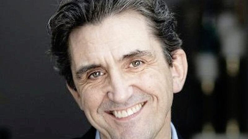 Stephen McGann, one of the four McGann actor brothers from Liverpool, whose ancestors left Co Roscommon during the Great Famine 