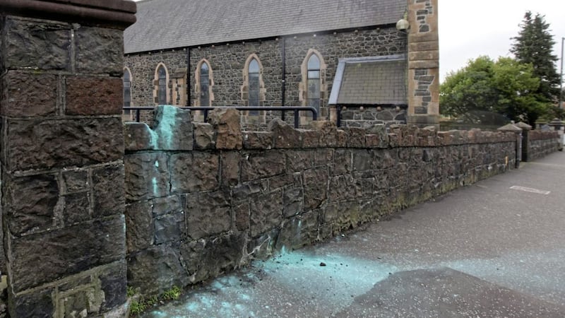 St. Macnissi, Church in Larne. Picture by Ann McManus. 