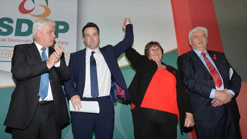 Colum Eastwood wins the SDLP leadership contest.Photo Colm Lenaghan/Pacemaker Press