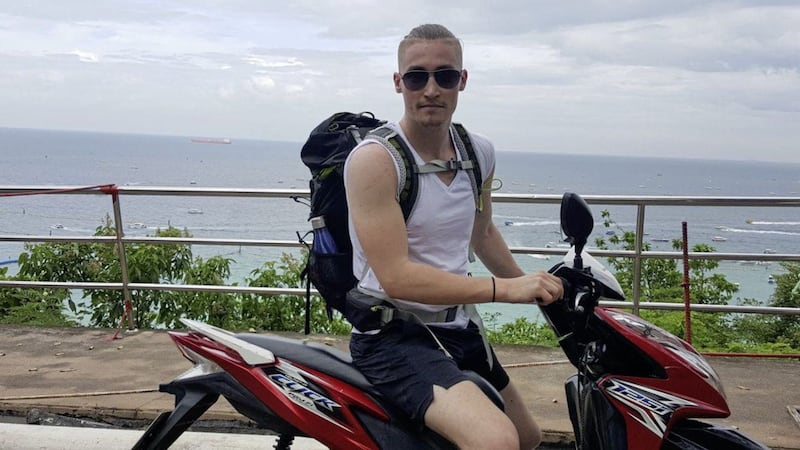 Ross Davidson was travelling in Thailand in December when he was involved in a scooter accident, which left him fighting for his life 