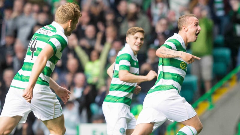 Leigh Griffiths scored the equaliser for Celtic against Astana on Wednesday<br />Picture by PA &nbsp;