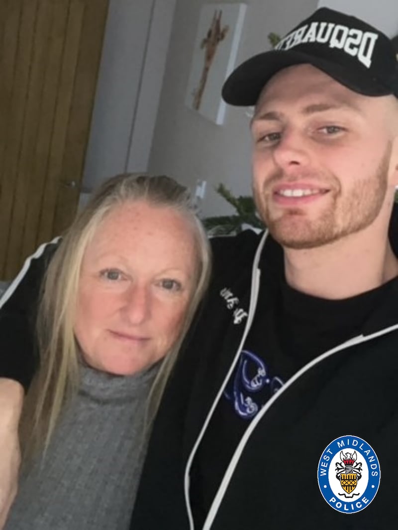 Cody Fisher with his mum Tracey, who described him as her ‘youngest boy, best friend and her angel’.