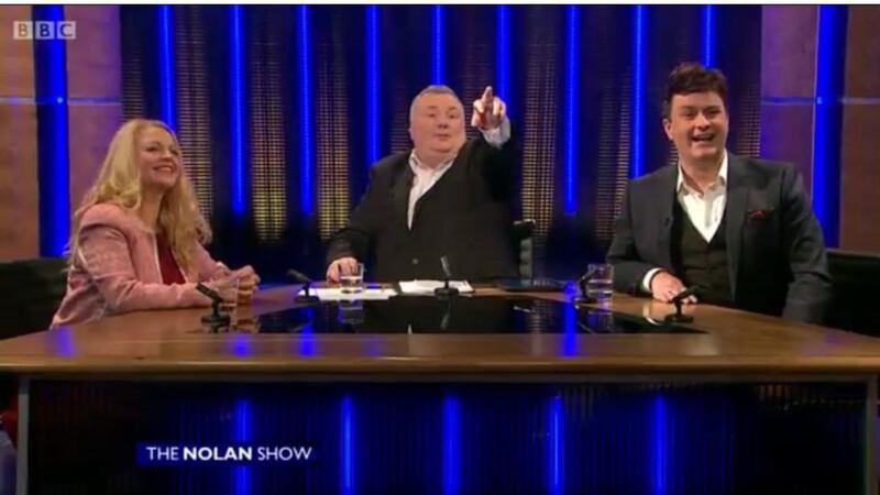 Anthony on BBC1 Nolan Live with Sonia Poulton and Stephen Nolan