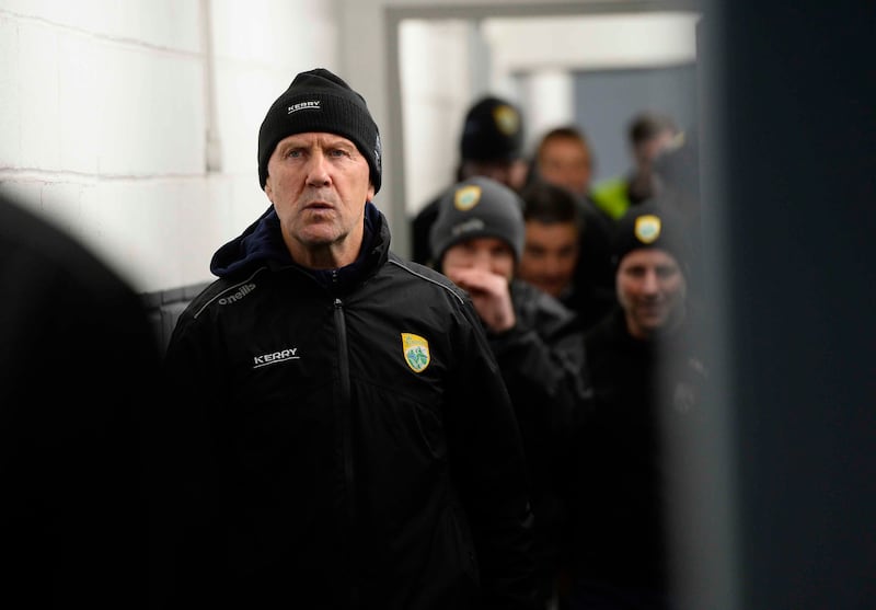 Kerry manager Jack O’Connor in Clones.