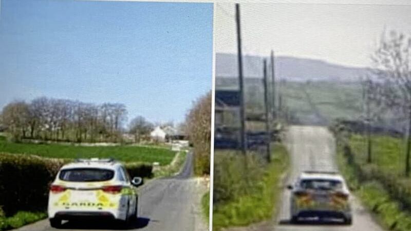 Images of the Garda car claimed to have travelled through Co Tyrone this week were first posted more than two years ago. Pictures from Donegal Live   