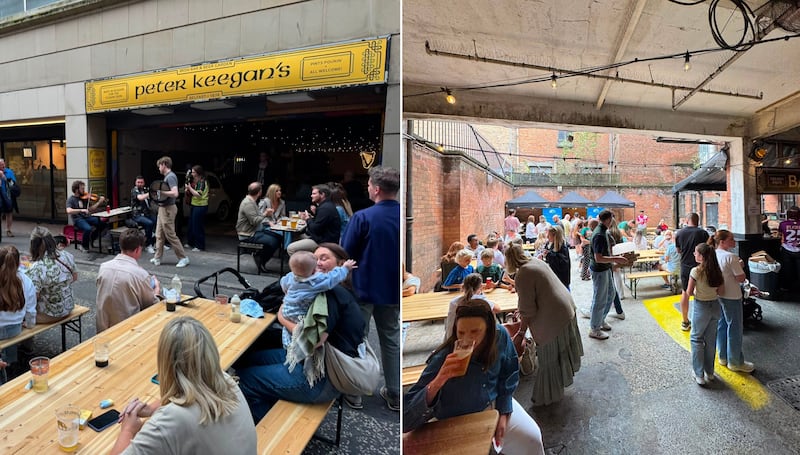 The Ringland Group's Peter Keegan's venue, which opened on Callender Street ahead of the Belfast Fleadh.