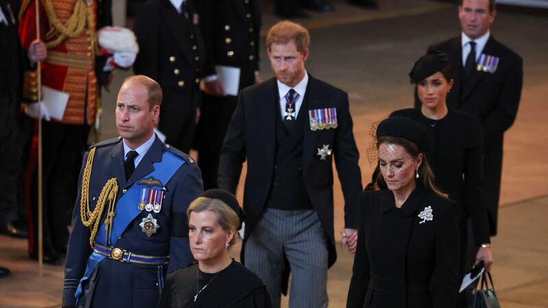 A friend close to the royals stressed the matter concerned ‘real people’ and was not a ‘soap opera’.