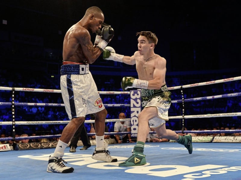 Michael Conlan returns to action against former Italian featherweight champion Nicola Cipolletta at the Park Theatre in Las Vegas on Saturday night 