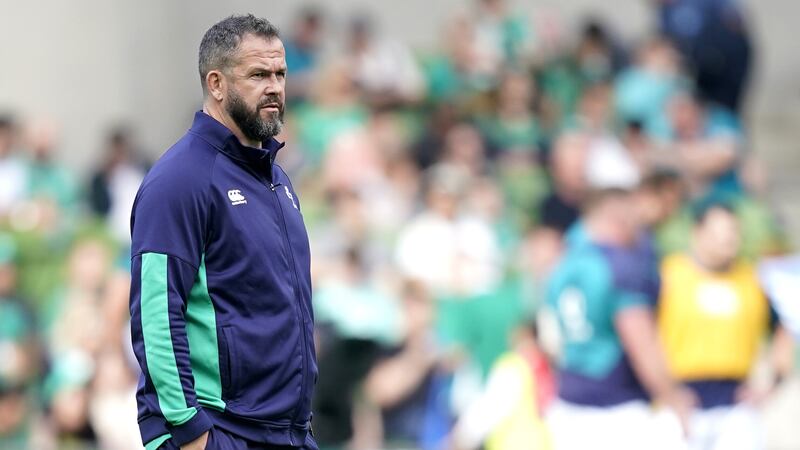Ireland head coach Andy Farrell stuck to his guns in his team selection (Niall Carson/PA)